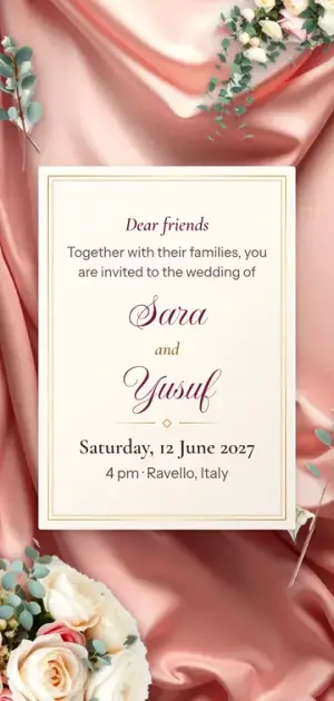 Inside the Love Letter invitation